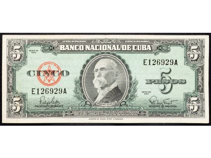 5 Pesos 1960-B-14564-1