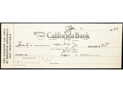 20 Dollars 1933-B-12184-1