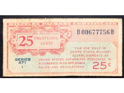 25 Cents 1947-B-15968-1