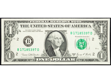 1 Dollar 1969 D-B-12121-1