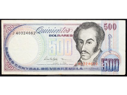 500 Bolivares 1995-B-14606-1