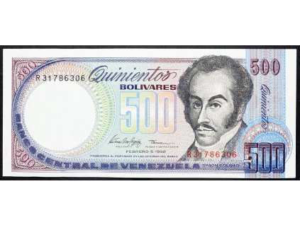 500 Bolivares 1998-B-13861-1