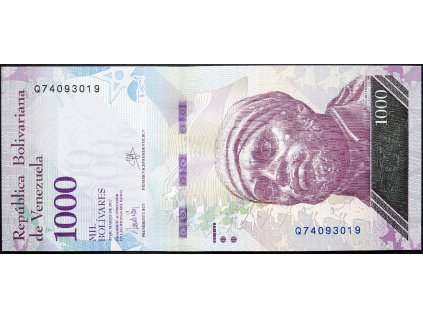 1000 Bolivares 2017-B-14434-1