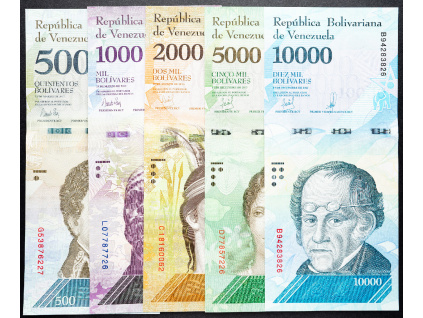 500, 1000, 2000, 5000, 10000 Bolivares 2017, 2017, 2016, 2017, 2017-B-15027-1