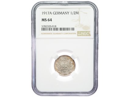 9183 1 2 marka 1917 a ngc ms64