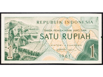 1 Rupiah 1961-B-15602-1