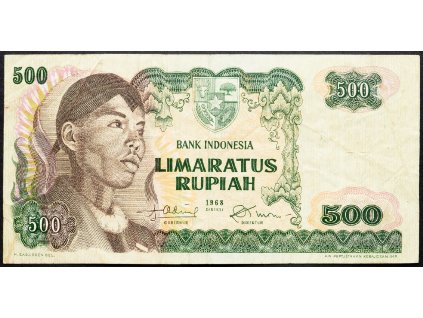 500 Rupiah 1968-B-12715-1