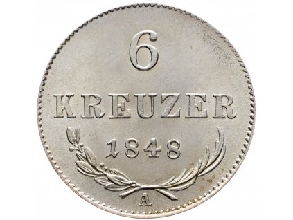 6 Krejcar 1848 A