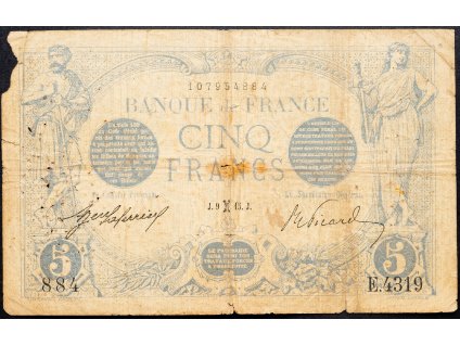 5 Francs 1916-B-12279-1