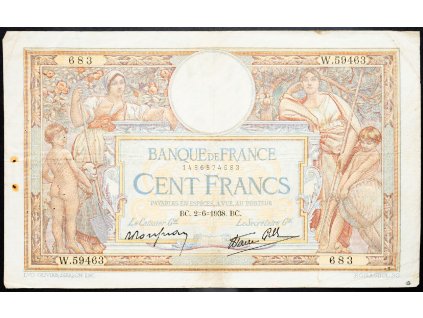 100 Farncs 1938-B-11972-1