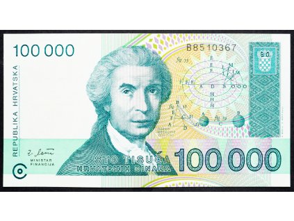 100000 Dinara 1993-B-15223-1