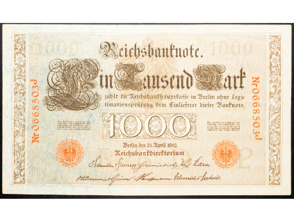 1000 Mark 1910-B-15658-1