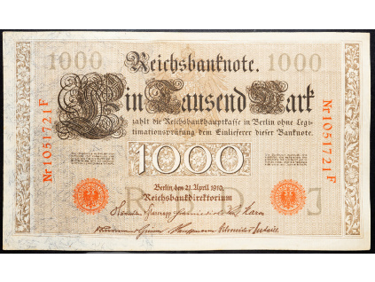 1000 Mark 1910-B-15671-1