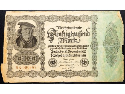 50000 Mark 1922-B-13105-1