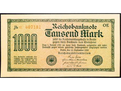 1000 Mark 1922-B-15476-1