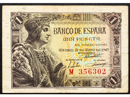 1 Peseta 1943-B-13667-1