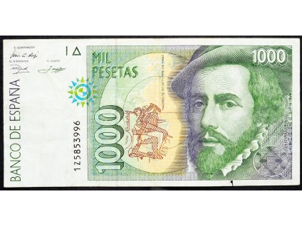 1000 Pesetas 1992-B-13678-1