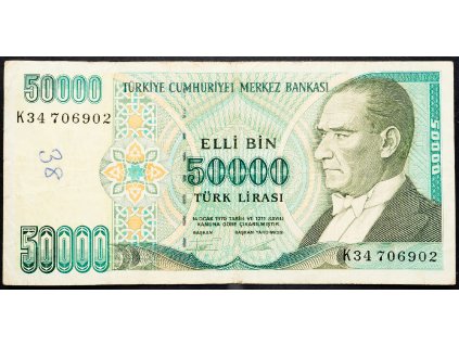 50000 Lirasi 1970-B-14547-1