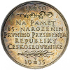 Masaryk, medaile 1935
