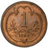 1 Haléř 1899-PCGS-118-1