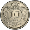 10 Haléř 1893-PCGS-218-1
