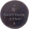 1/4 Krejcar 1782-E-11495-1