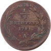 1/2 Krejcar 1781-E-11522-1