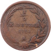 1/2 Krejcar 1781-E-11523-1