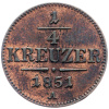1/4 Krejcar 1851-E-1822-1
