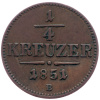 1/4 Krejcar 1851-E-1841-1
