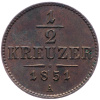 1/2 Krejcar 1851-E-1851-1