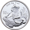 1644 10 yuan cina panda 1oz 1998