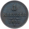 1 Krejcar 1851-E-1894-1