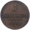 1 Krejcar 1851-E-1905-1