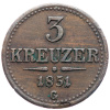 3 Krejcar 1851-E-3222-1