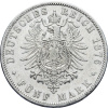 2301 prusko 5 marka 1876 a