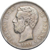 2664 1 spanelsko 5 peseta 1871
