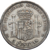 2670 spanelsko 5 peseta 1871