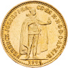 10 Koruna 1906-Au-372-1