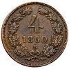3330 4 krejcar 1860 b