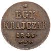 6885 egy krajczar 1848