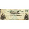 10 Dollars 1862-B-10499-1