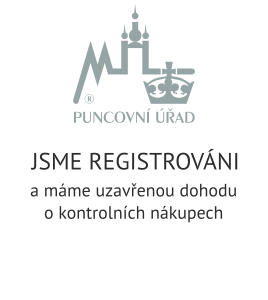 NUMIS TRADE s.r.o. má s Puncovním úřadem uzavřenou dobrovolnou dohodu o internetových kontrolních nákupech. Kvalita a původ veškerého zboží našeho e-shopu je tedy pod přísnou kontrolou nezávislého orgánu státní správy.  