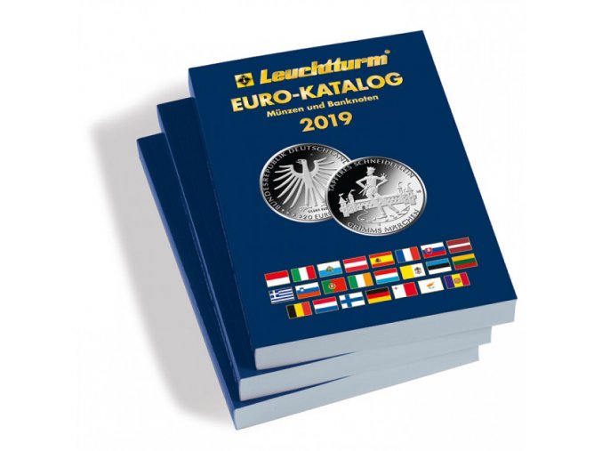 katalog euro minci bankovek 2019 catalogue euro coins and banknotes leuchtturm 359320