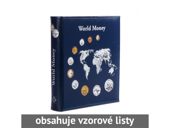 album optima world money tmave modre mincovni album bez kazety leuchtturm 323813 lighthouse