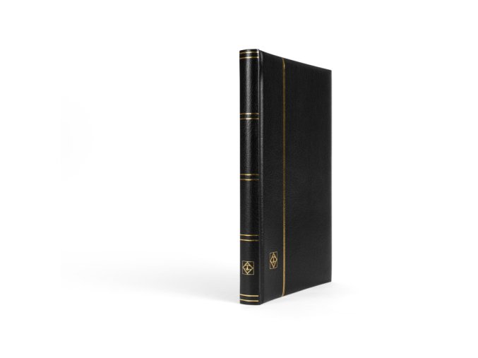cerne album na znamky premium zasobnik s 32 cernymi listy bez kazety leuchtturm 324734