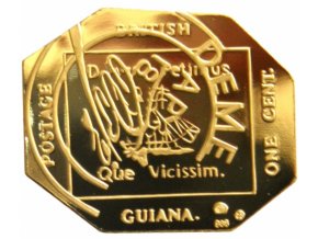 Zlatá známka Britská Guayana