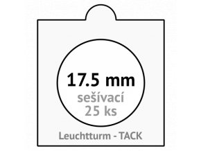 tack bile sesivaci mincovni ramecky na mince prumer 17 5 mm baleni 25 ks 5x5 cm leuchtturm 308815 lighthouse