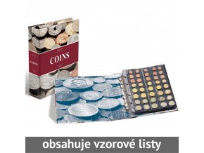 desky optima coins album na mince 5 vzorovych listu leuchtturm 340920 lighthouse