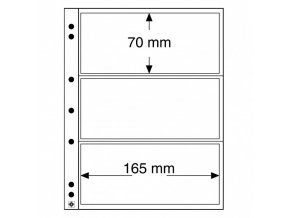 albove listy numis 3c 3 vodorovne kapsy na bankovky papirove penize obaly do albumu leuchtturm 316522 lighthouse